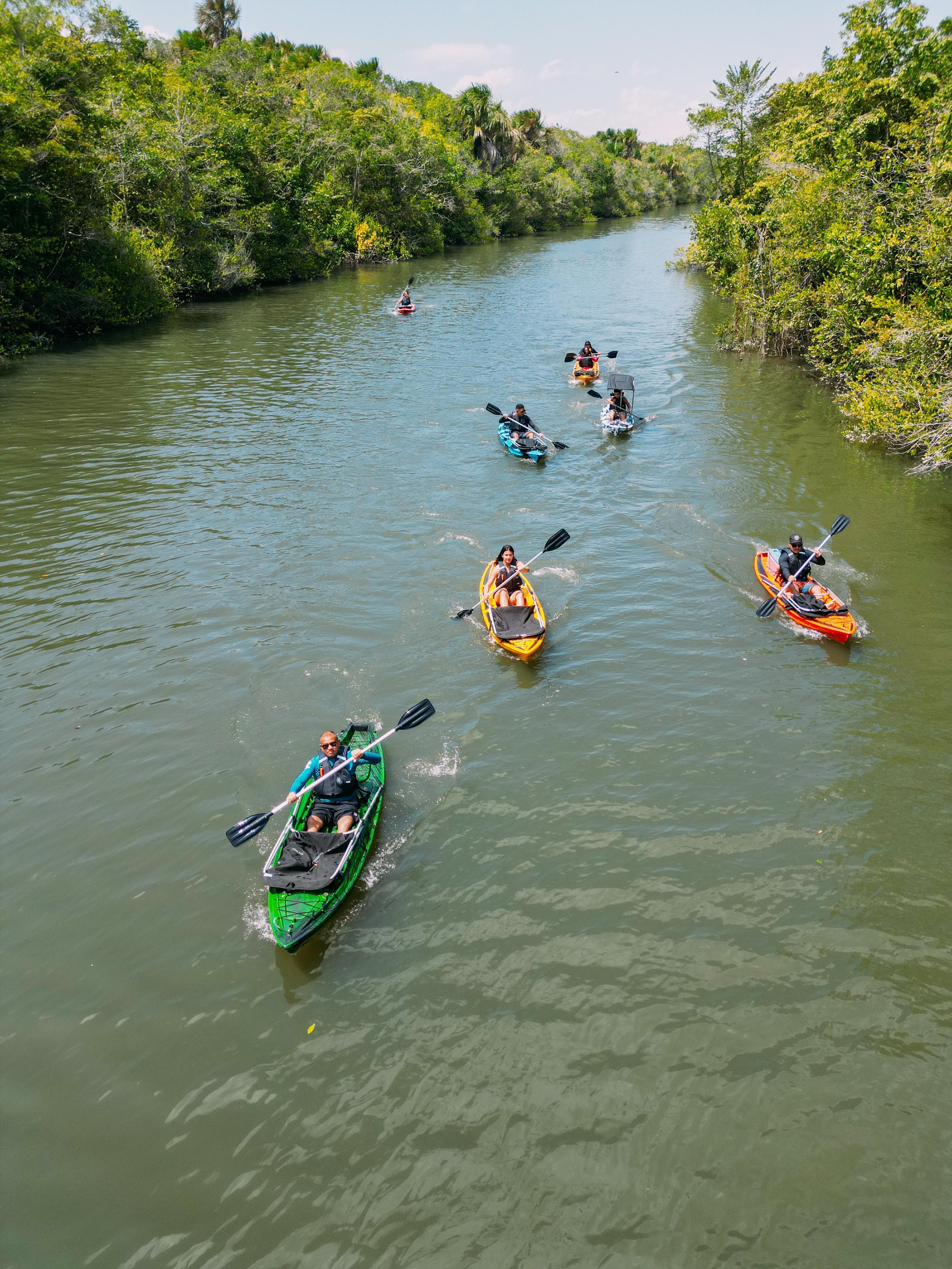 Caiaque no Rio Preguiças